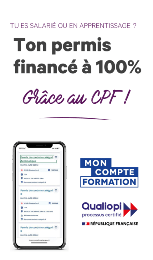 Auto-école du Chesnay mobile 2